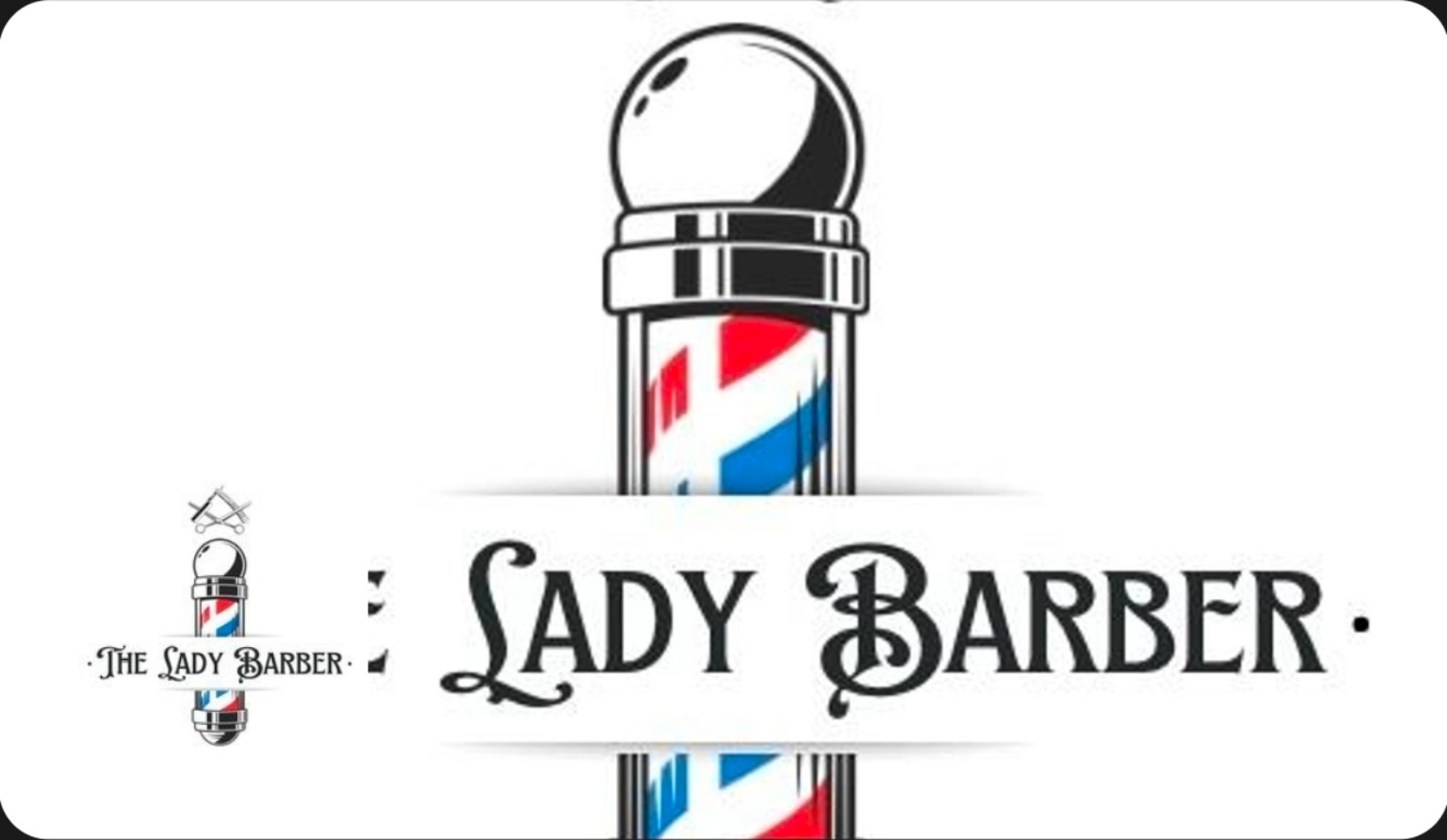 The Lady Barber original logo